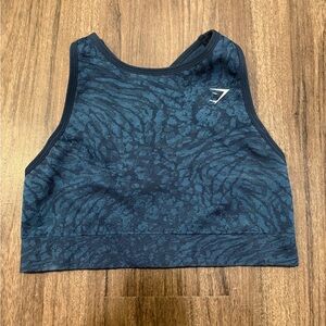 Medium blue Gymshark sports bra